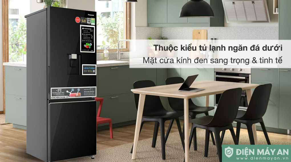 Tủ lạnh Panasonic Inverter 300 lít NR-BV331GPKV